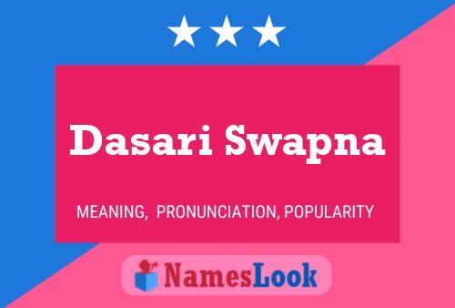 ملصق اسم Dasari Swapna