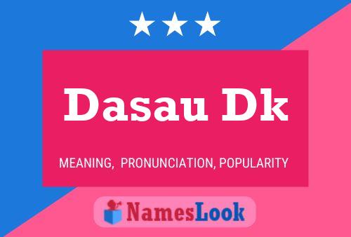 ملصق اسم Dasau Dk