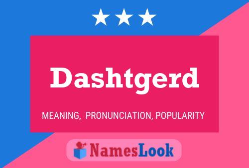 ملصق اسم Dashtgerd