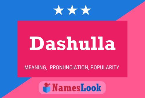 ملصق اسم Dashulla