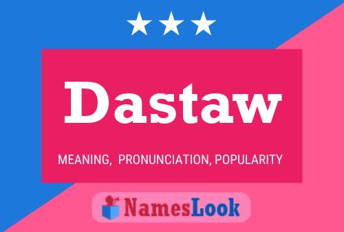 ملصق اسم Dastaw