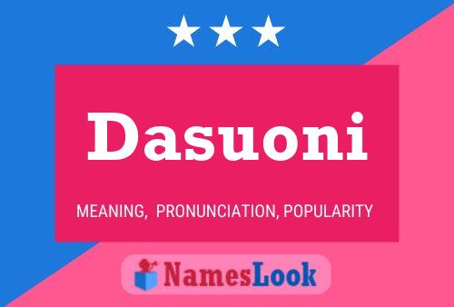 ملصق اسم Dasuoni