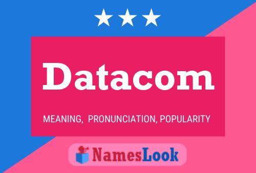 ملصق اسم Datacom