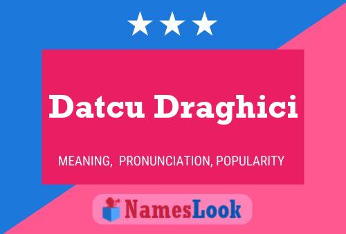 ملصق اسم Datcu Draghici