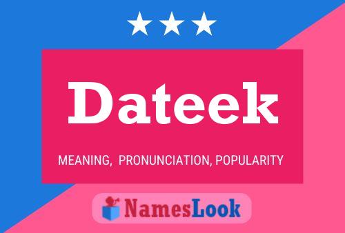 ملصق اسم Dateek