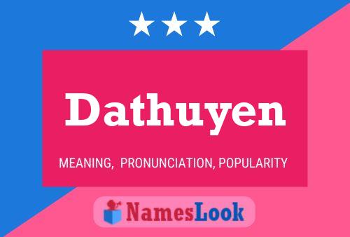 ملصق اسم Dathuyen