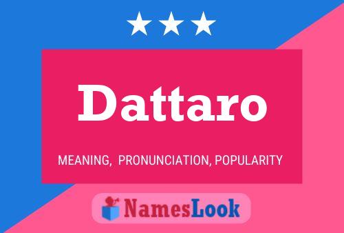 ملصق اسم Dattaro