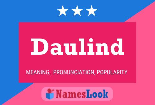 ملصق اسم Daulind