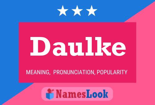 ملصق اسم Daulke