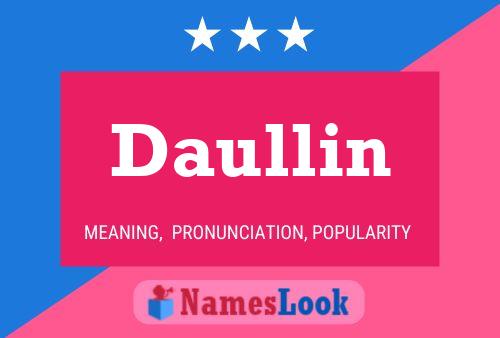 ملصق اسم Daullin