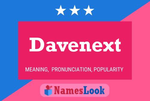 ملصق اسم Davenext