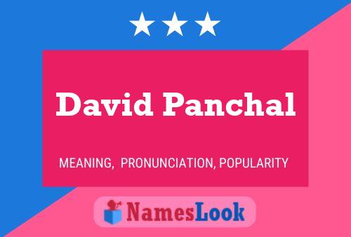 ملصق اسم David Panchal