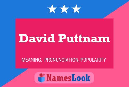 ملصق اسم David Puttnam