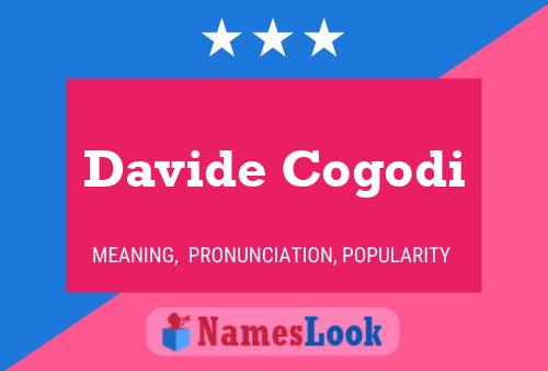 ملصق اسم Davide Cogodi