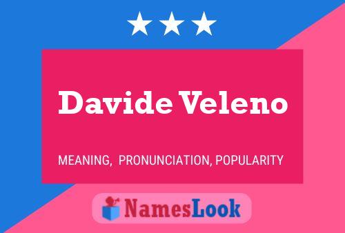 ملصق اسم Davide Veleno