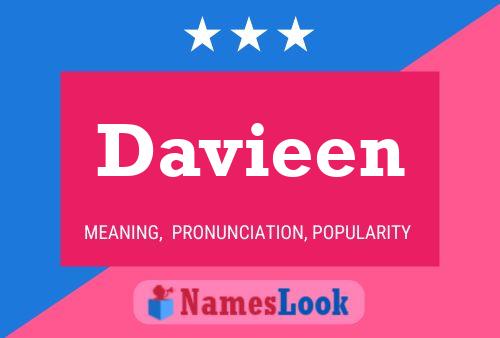 ملصق اسم Davieen