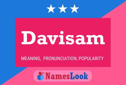 ملصق اسم Davisam