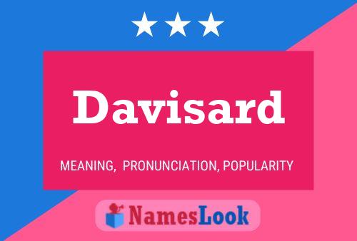 ملصق اسم Davisard