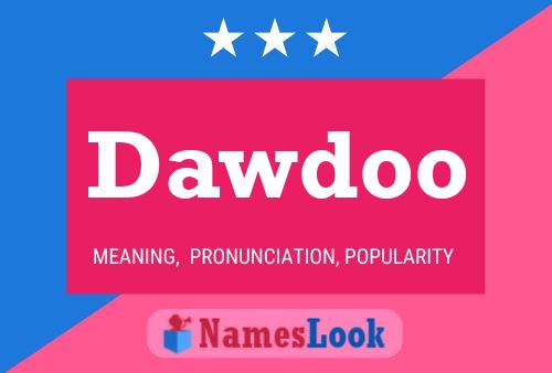 ملصق اسم Dawdoo