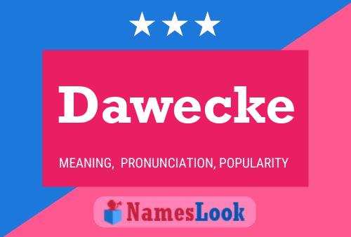 ملصق اسم Dawecke