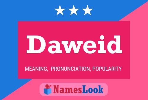 ملصق اسم Daweid