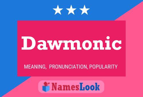 ملصق اسم Dawmonic