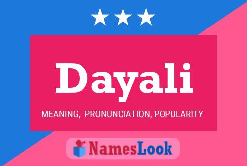 ملصق اسم Dayali