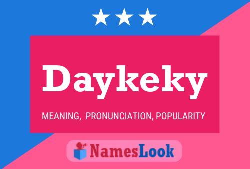 ملصق اسم Daykeky