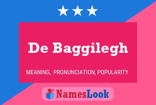 ملصق اسم De Baggilegh