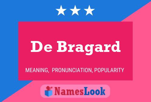 ملصق اسم De Bragard