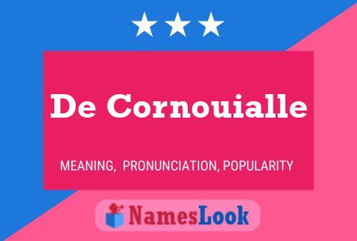 ملصق اسم De Cornouialle