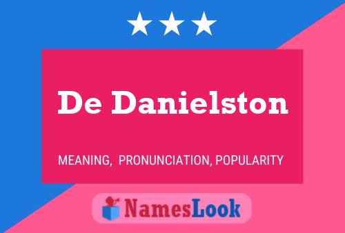 ملصق اسم De Danielston