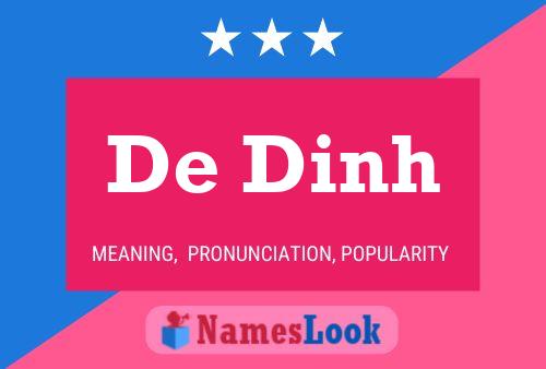 ملصق اسم De Dinh