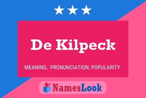 ملصق اسم De Kilpeck