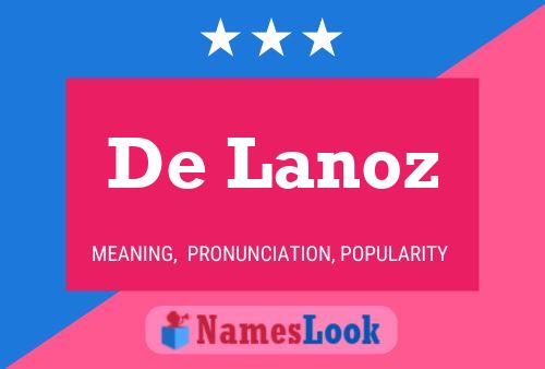 ملصق اسم De Lanoz