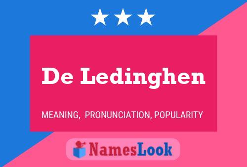 ملصق اسم De Ledinghen