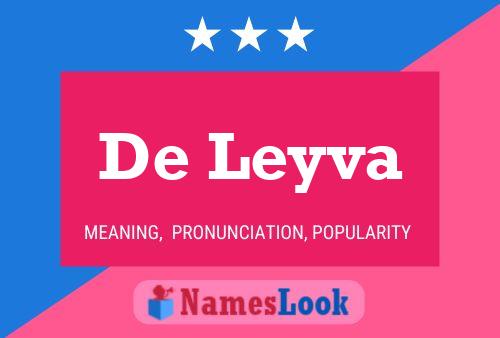 ملصق اسم De Leyva