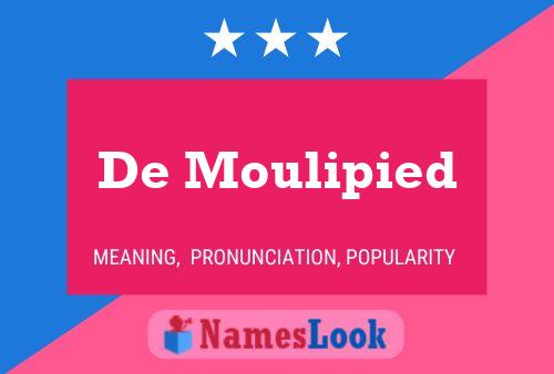 ملصق اسم De Moulipied