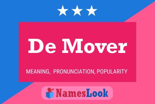 ملصق اسم De Mover