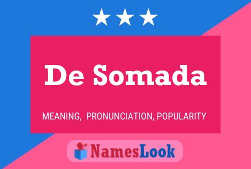 ملصق اسم De Somada