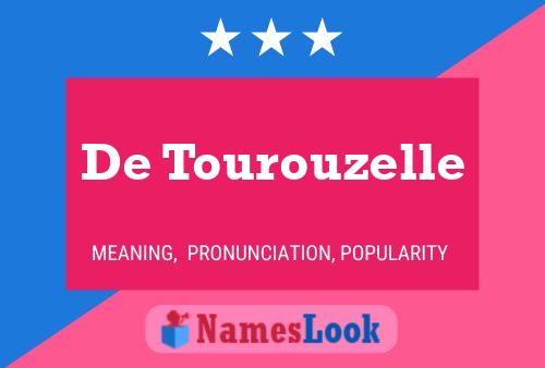 ملصق اسم De Tourouzelle