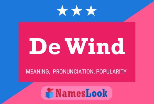 ملصق اسم De Wind