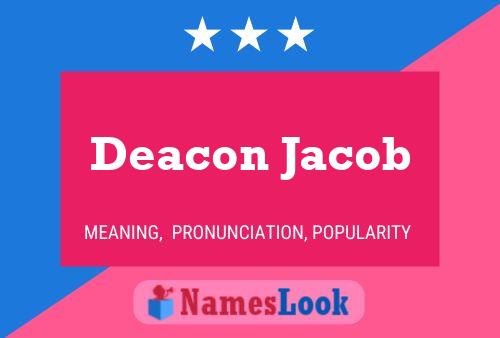 ملصق اسم Deacon Jacob