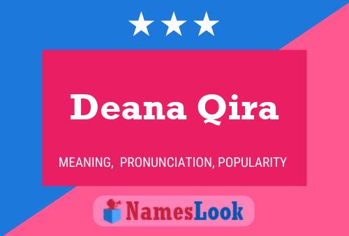 ملصق اسم Deana Qira