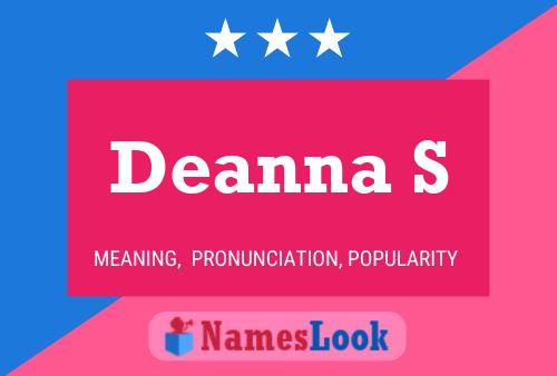 ملصق اسم Deanna S