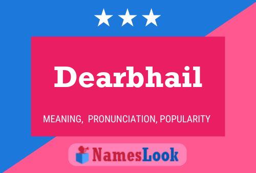 ملصق اسم Dearbhail