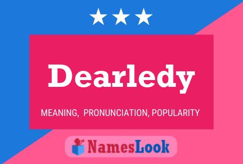 ملصق اسم Dearledy