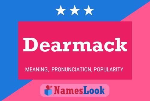 ملصق اسم Dearmack