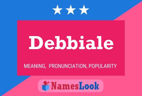 ملصق اسم Debbiale