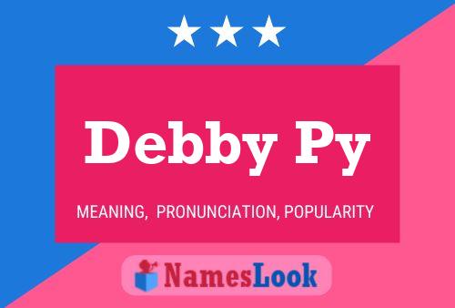 ملصق اسم Debby Py